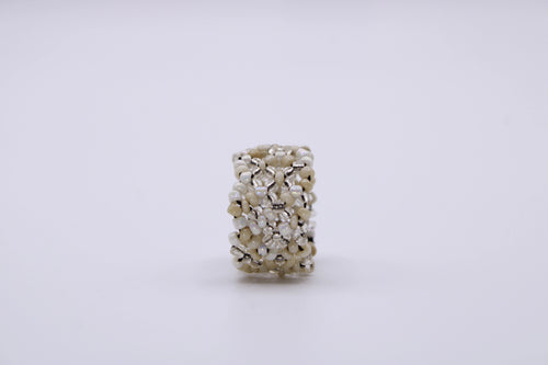 Anello Lumina – Anello in perline lavorate a mano Surya