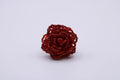 Anello Rosa – Anello in perline con struttura floreale Surya