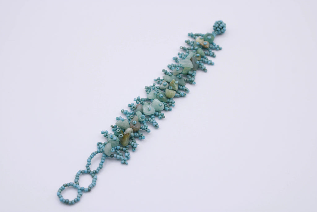 Bracciale Corallo – Bracciale in pietre naturali lavorate a mano Surya