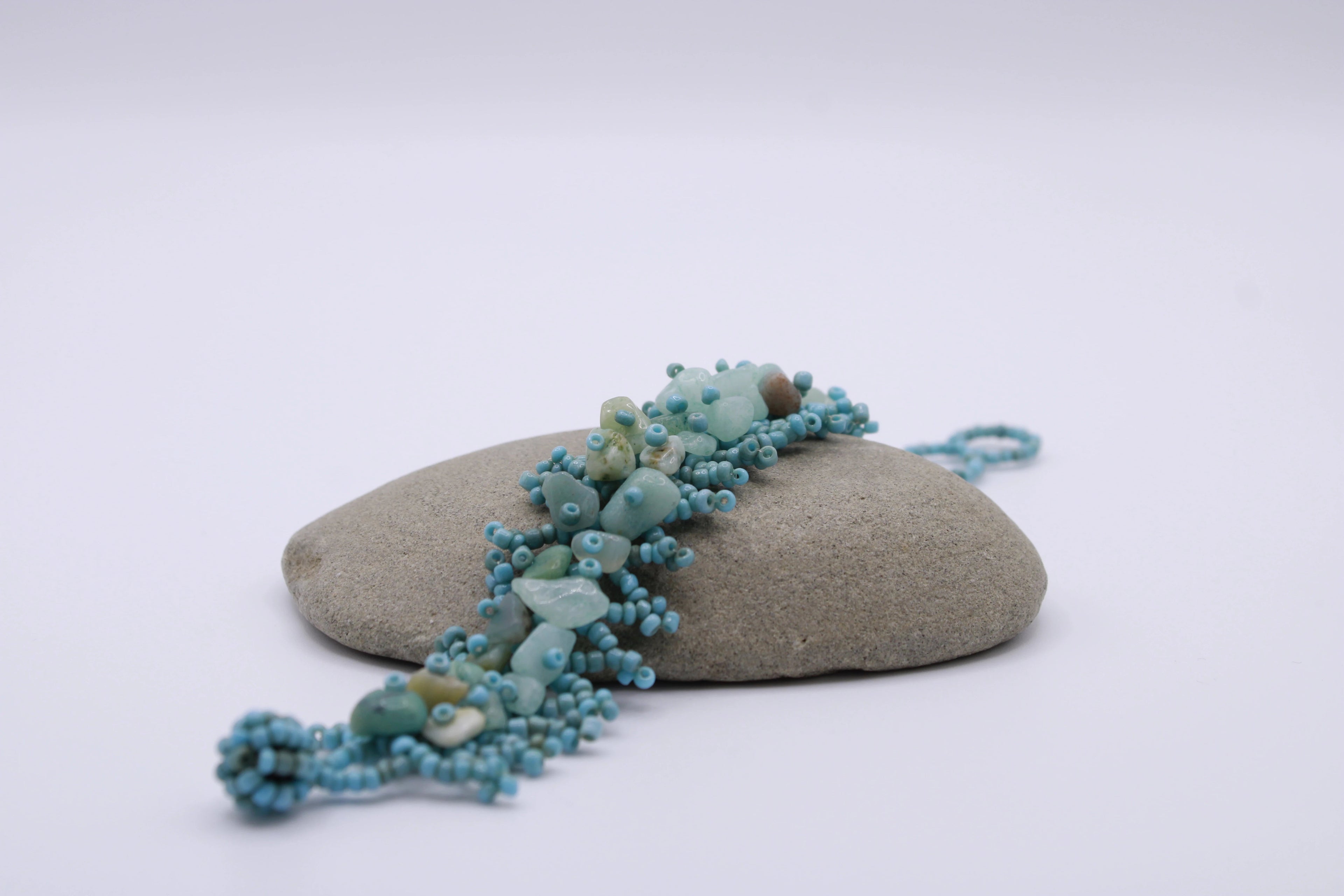Bracciale Corallo – Bracciale in pietre naturali lavorate a mano Surya