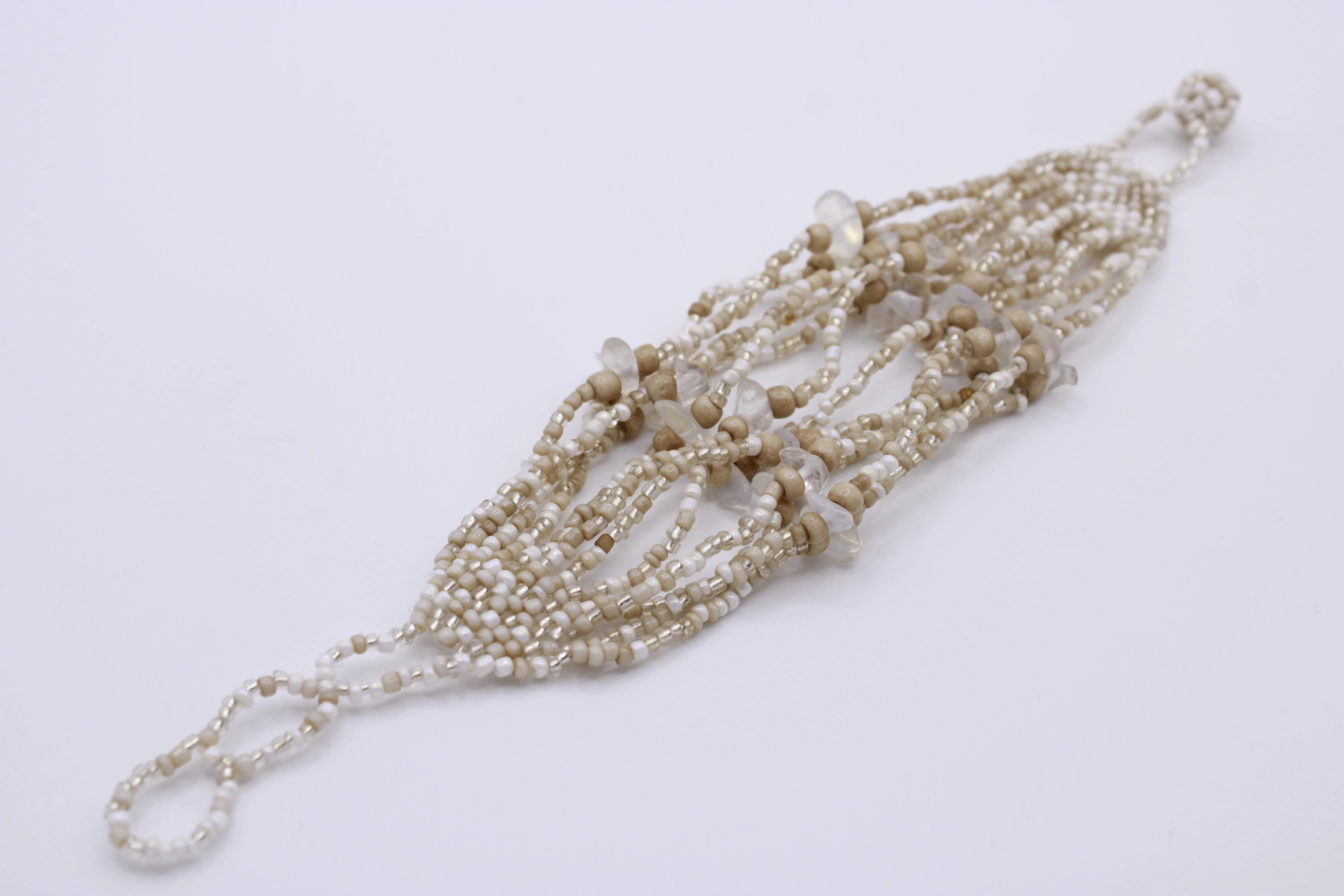 Bracciale Multifilo – Bracciale multifilo in perline e pietre naturali Surya