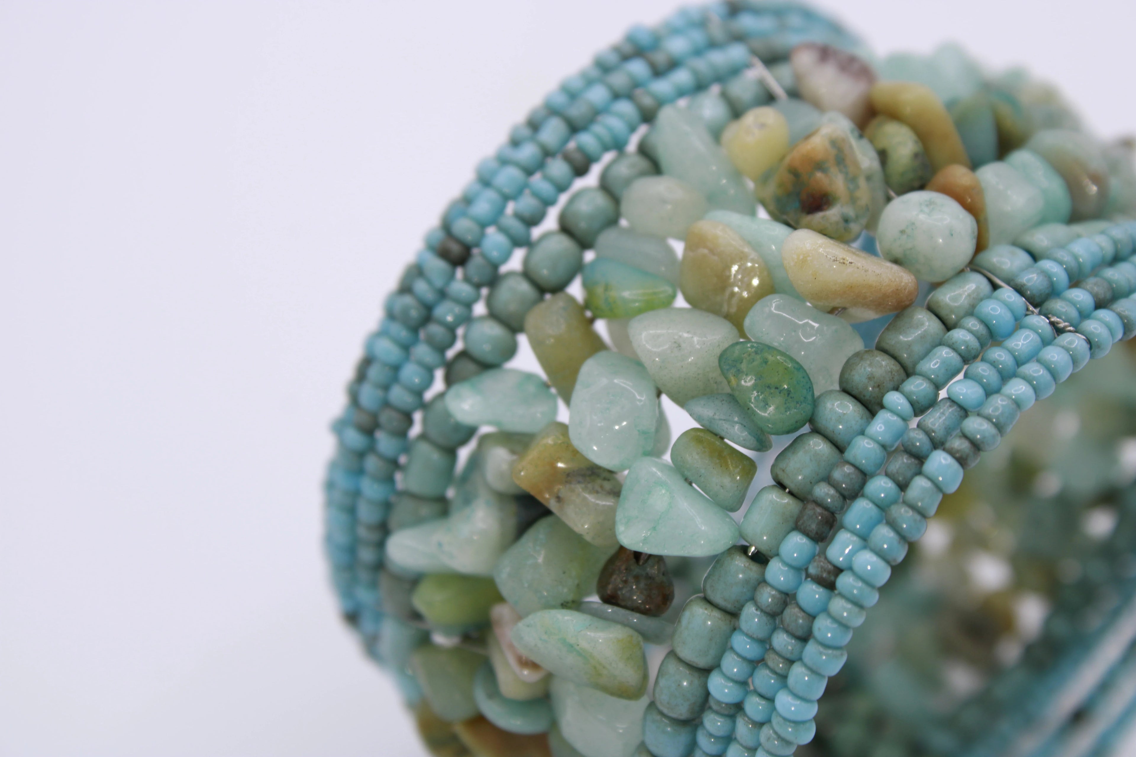 Bracciale Stone – Bracciale rigido con pietre naturali Surya