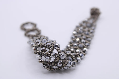 Bracciale Astra – Bracciale con cristalli intrecciati Surya