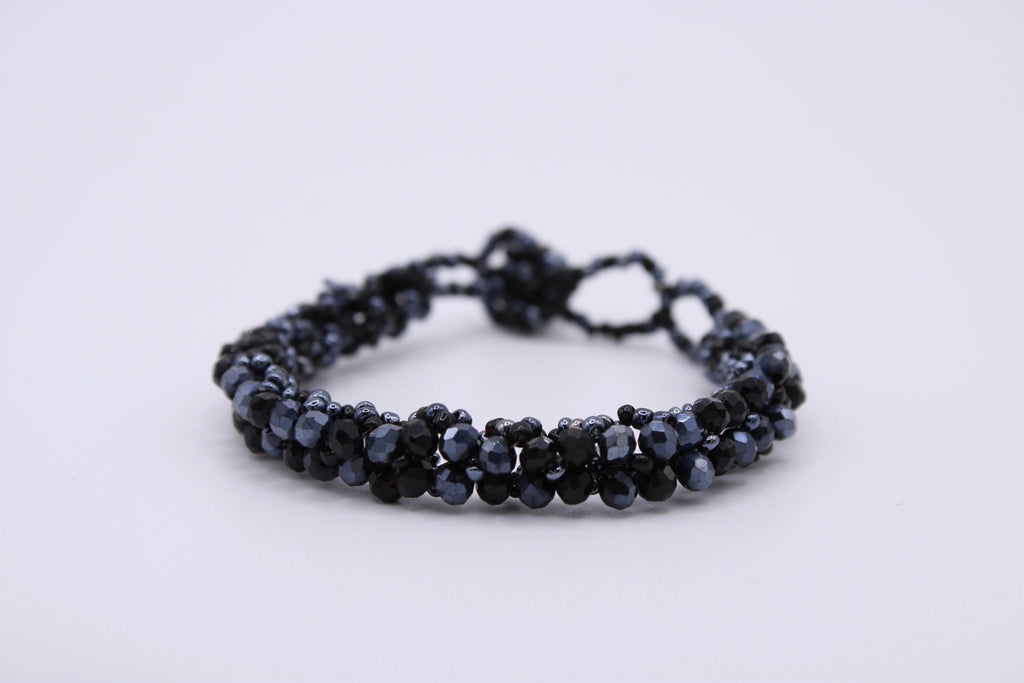 Bracciale Astra – Bracciale con cristalli intrecciati Surya