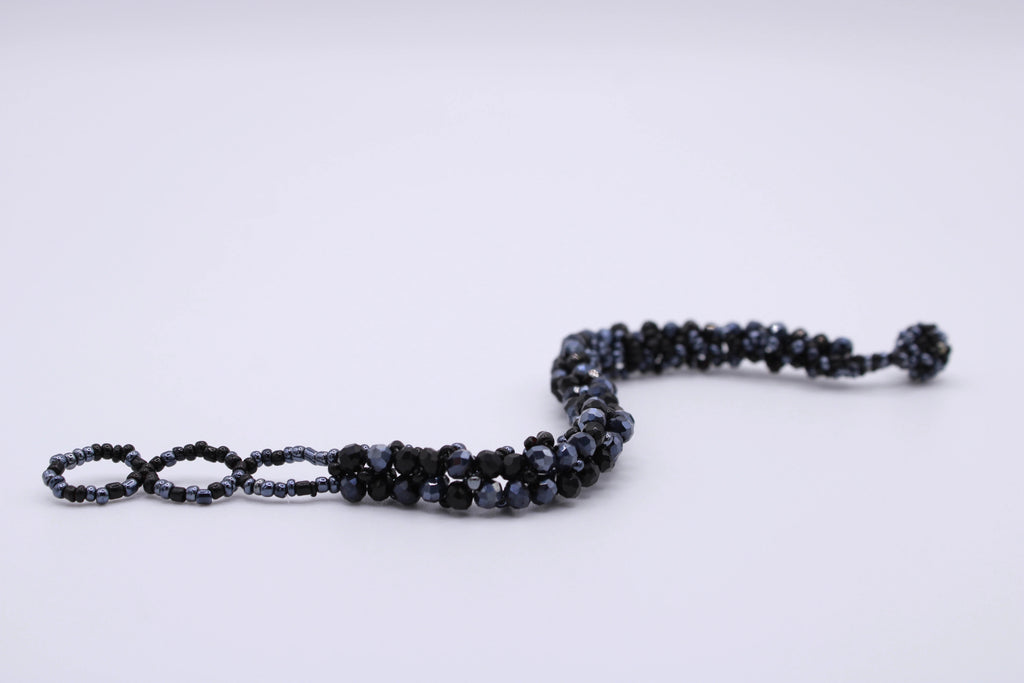 Bracciale Astra – Bracciale con cristalli intrecciati Surya