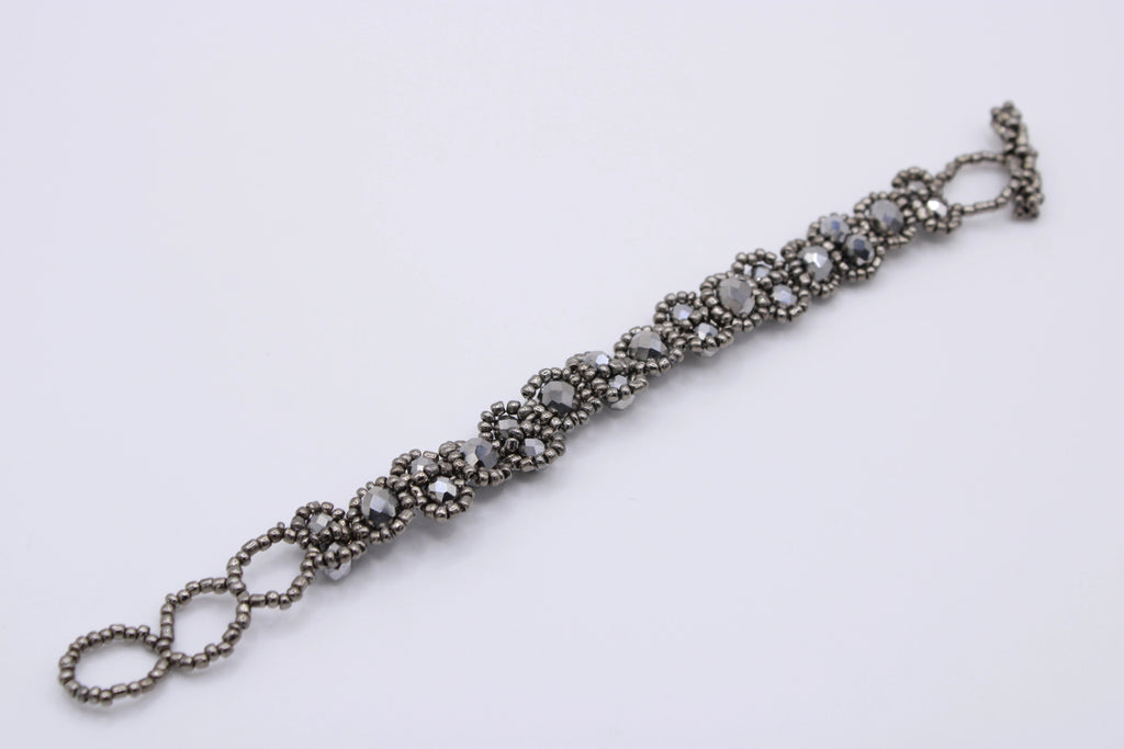 Bracciale Edoardo – Bracciale con cristalli a linea centrale Surya