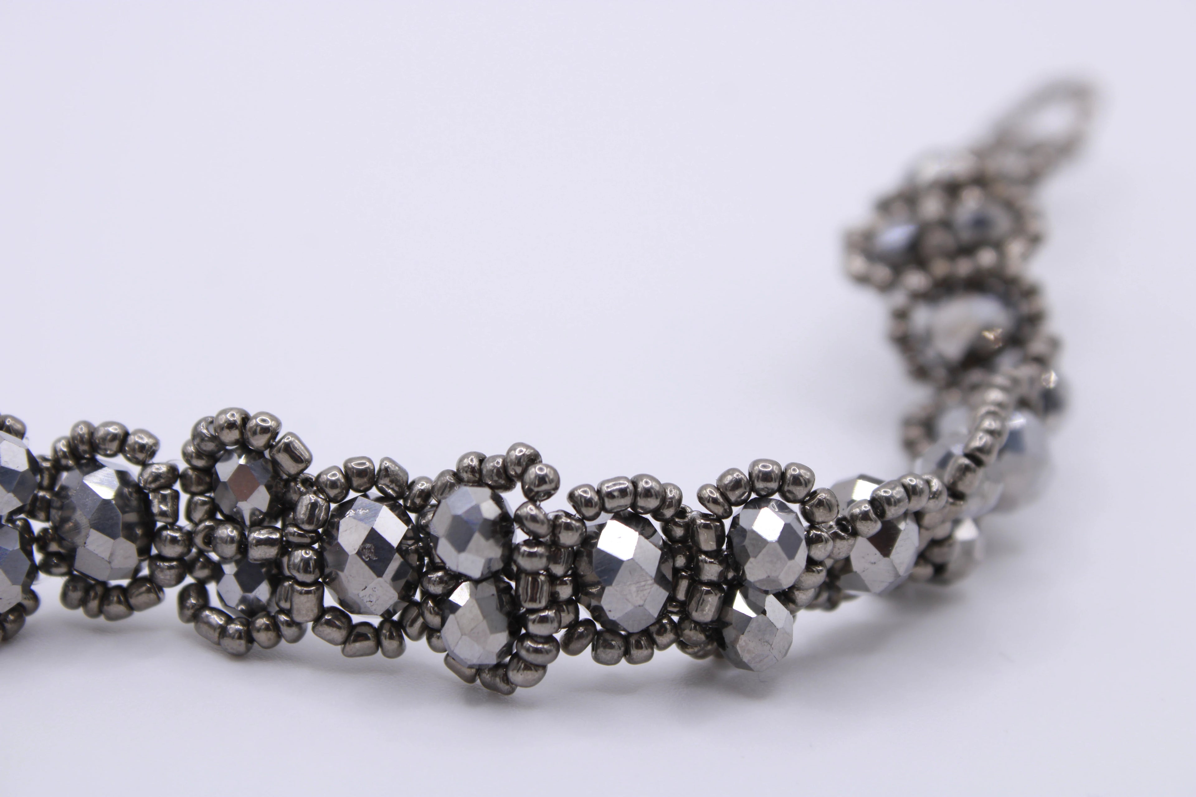 Bracciale Edoardo – Bracciale con cristalli a linea centrale Surya
