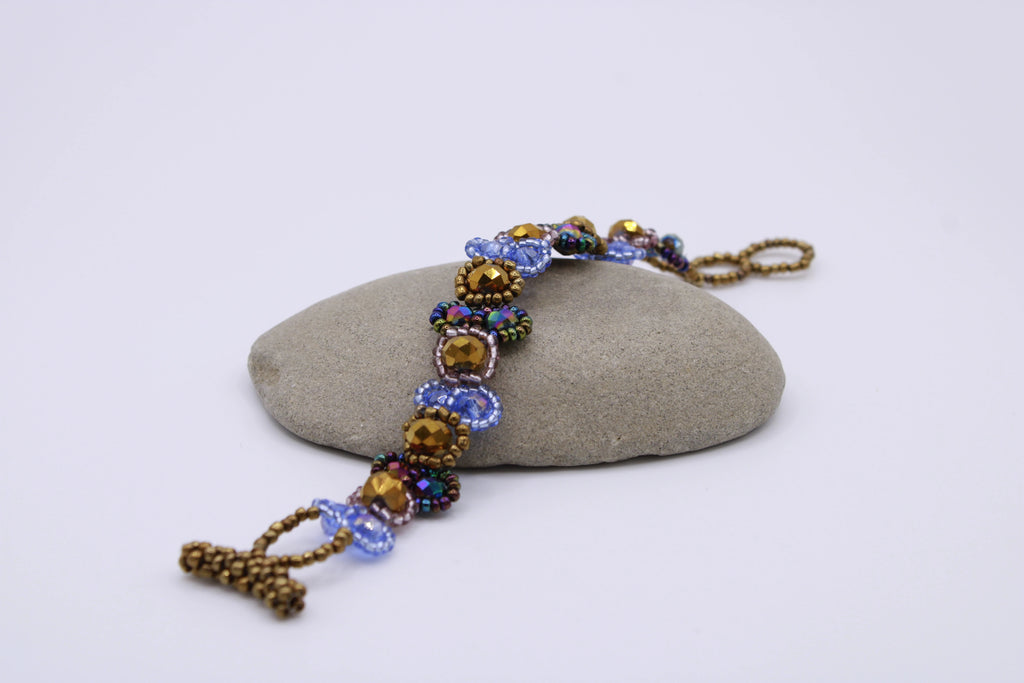 Bracciale Edoardo – Bracciale con cristalli a linea centrale Surya