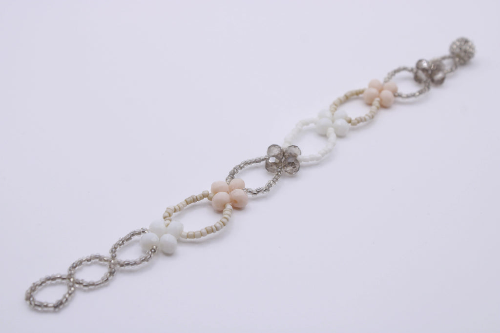 Bracciale Edoardo – Bracciale con cristalli a linea floreale Surya