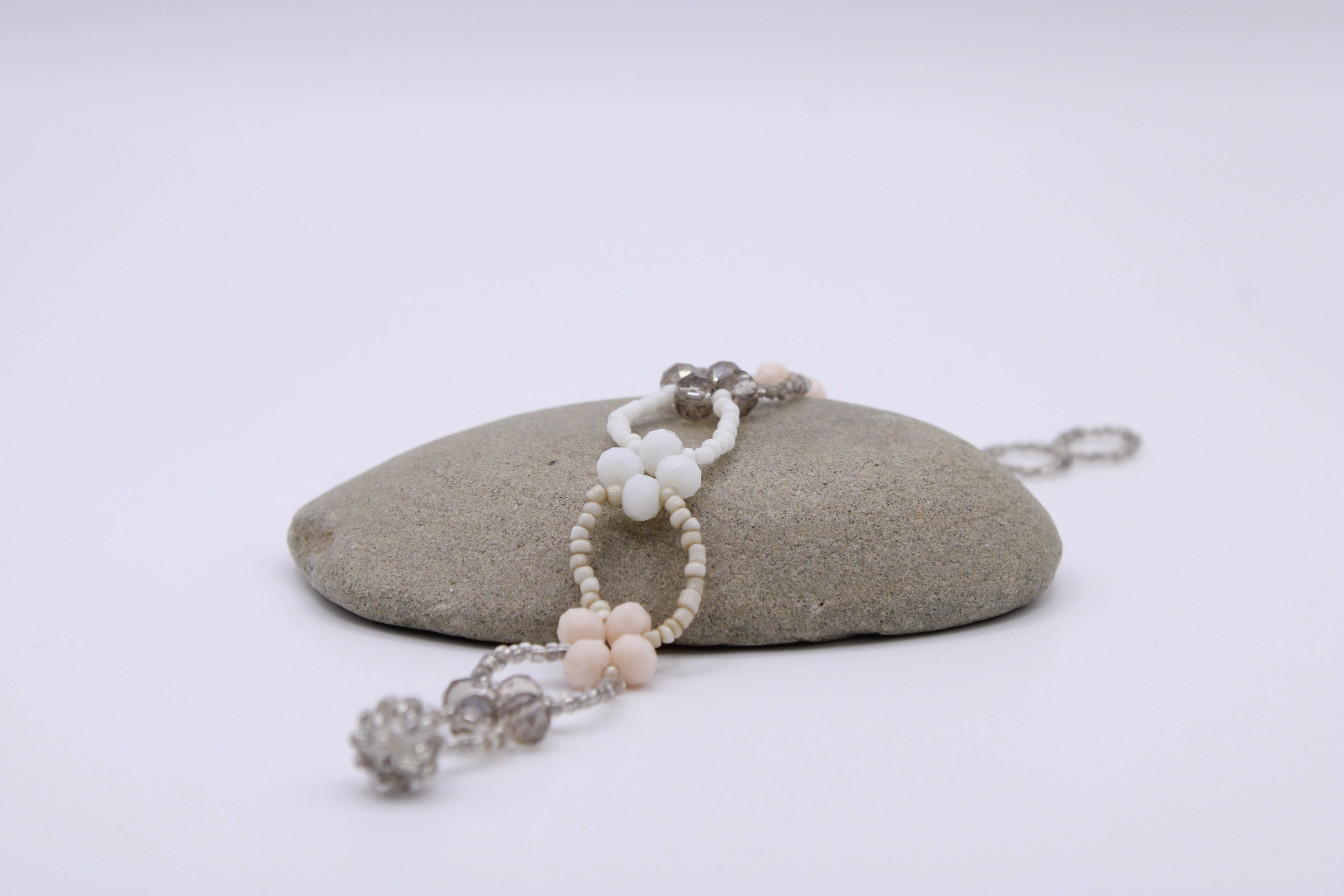 Bracciale Edoardo – Bracciale con cristalli a linea floreale Surya