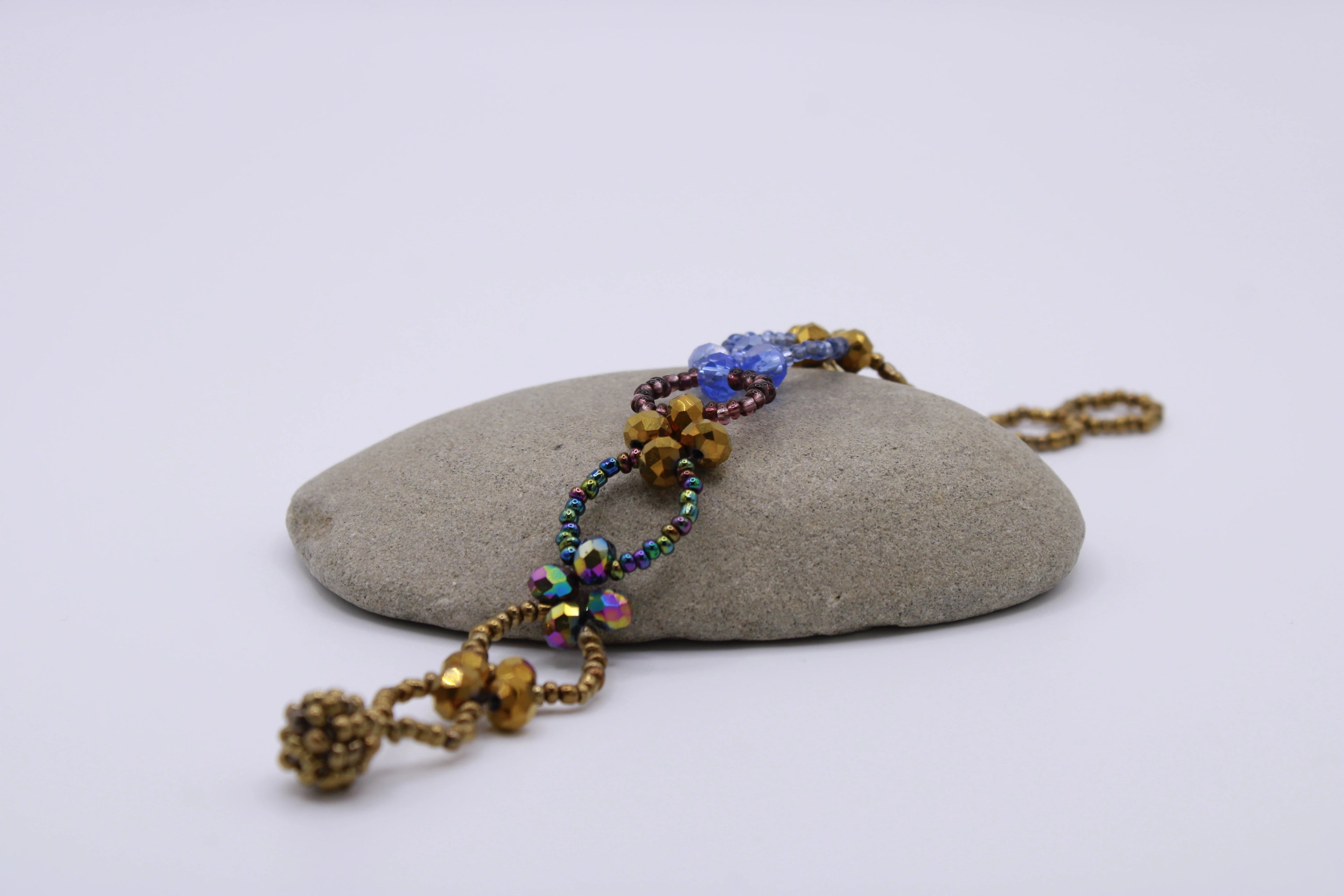 Bracciale Edoardo – Bracciale con cristalli a linea floreale Surya