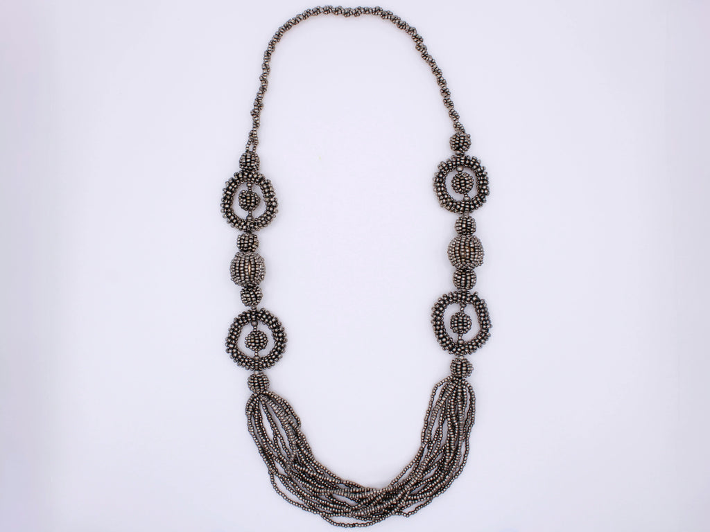 Collana Legame – Collana in perline con elementi intrecciati Surya