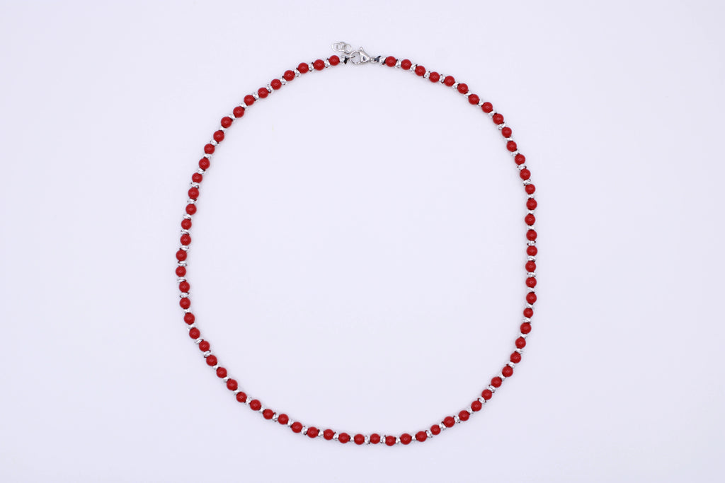 Collana Red Essence - Collana in alluminio Surya