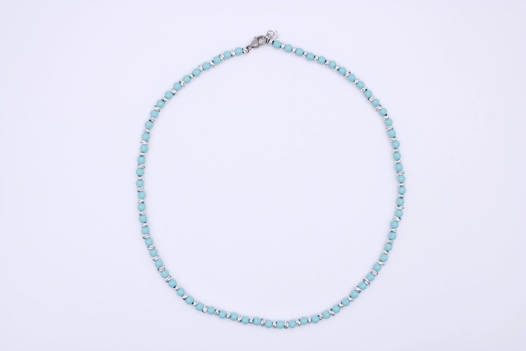 Collana Turquoise Essence - Collana in alluminio Surya