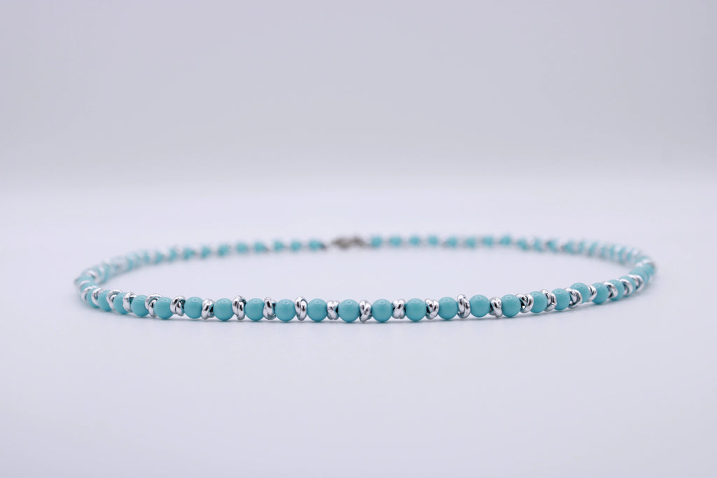 Collana Turquoise Essence - Collana in alluminio Surya