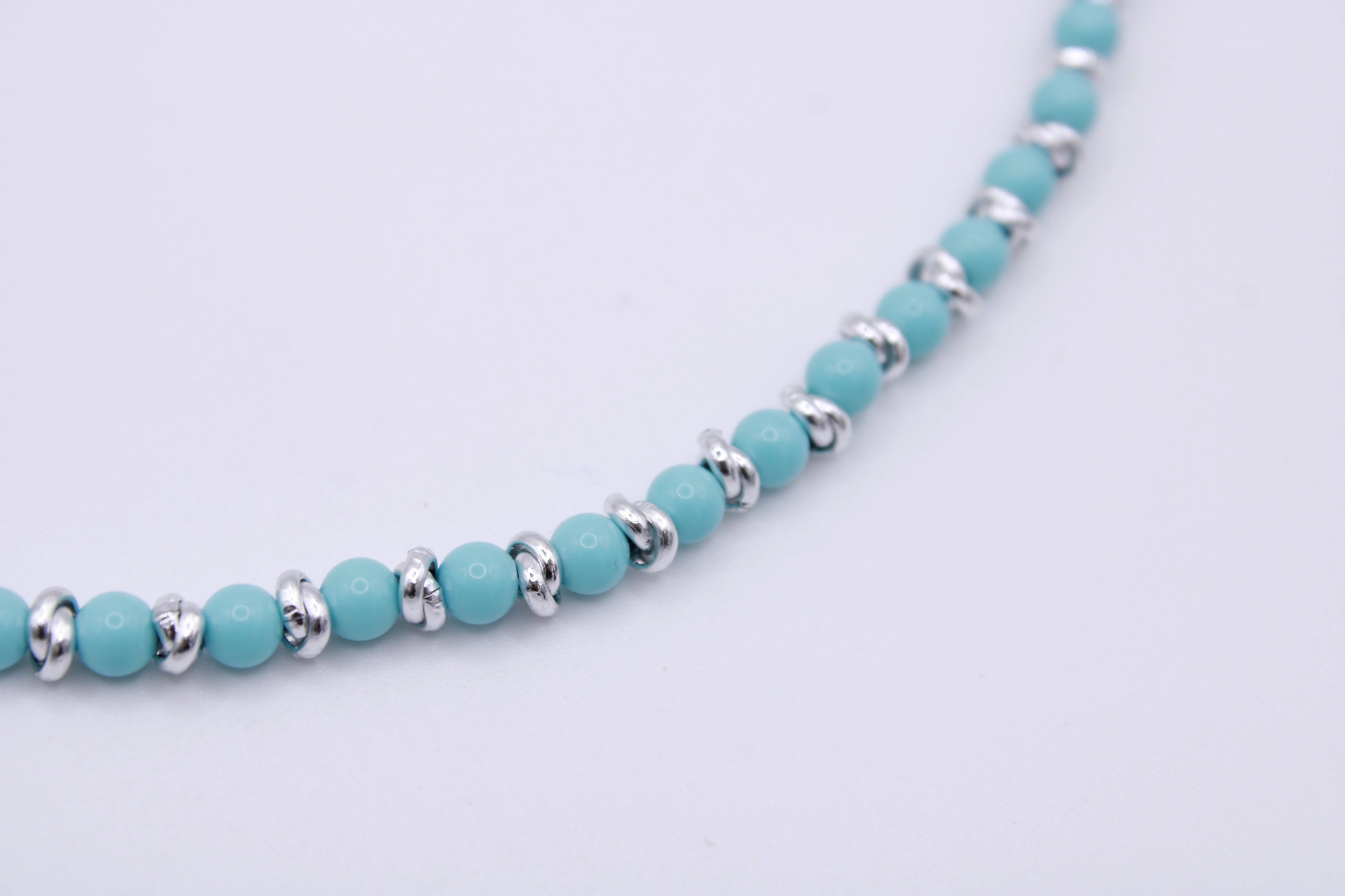 Collana Turquoise Essence - Collana in alluminio Surya