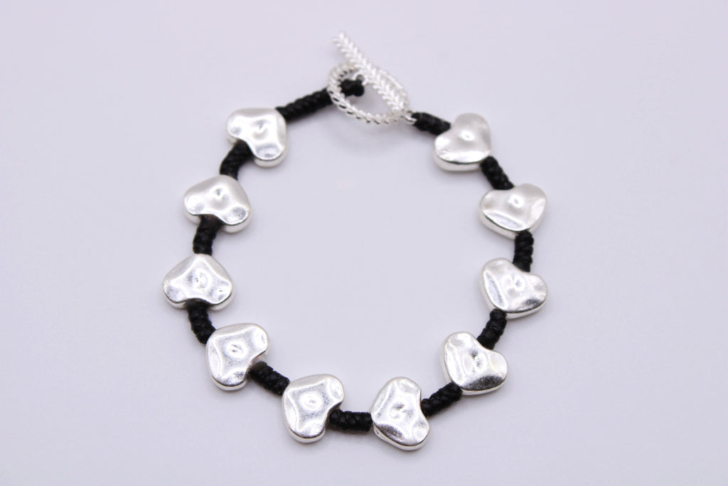 Bracciale Cuore - Bracciale filo cerato Surya