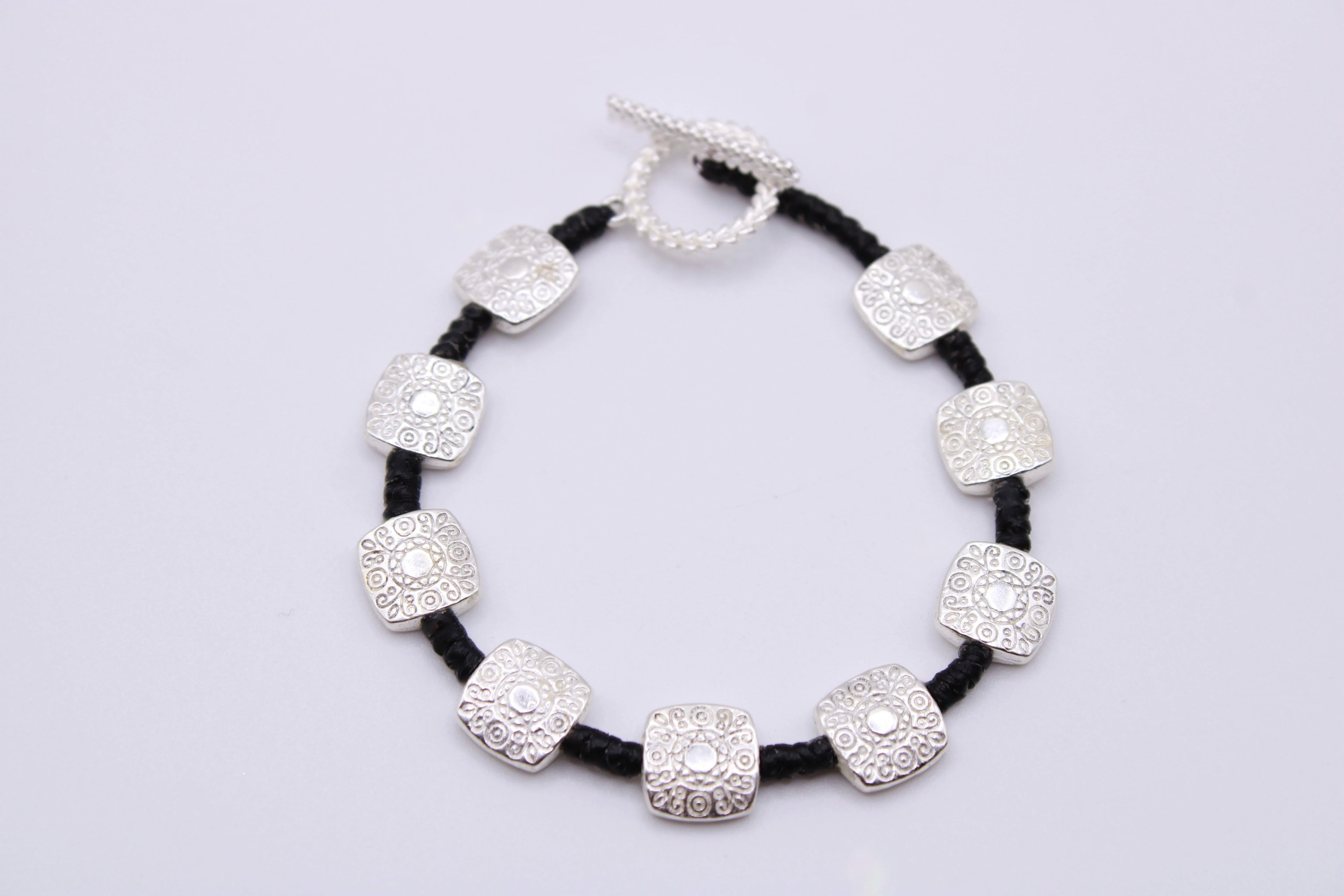 Bracciale Oriental - Bracciale filo cerato Surya