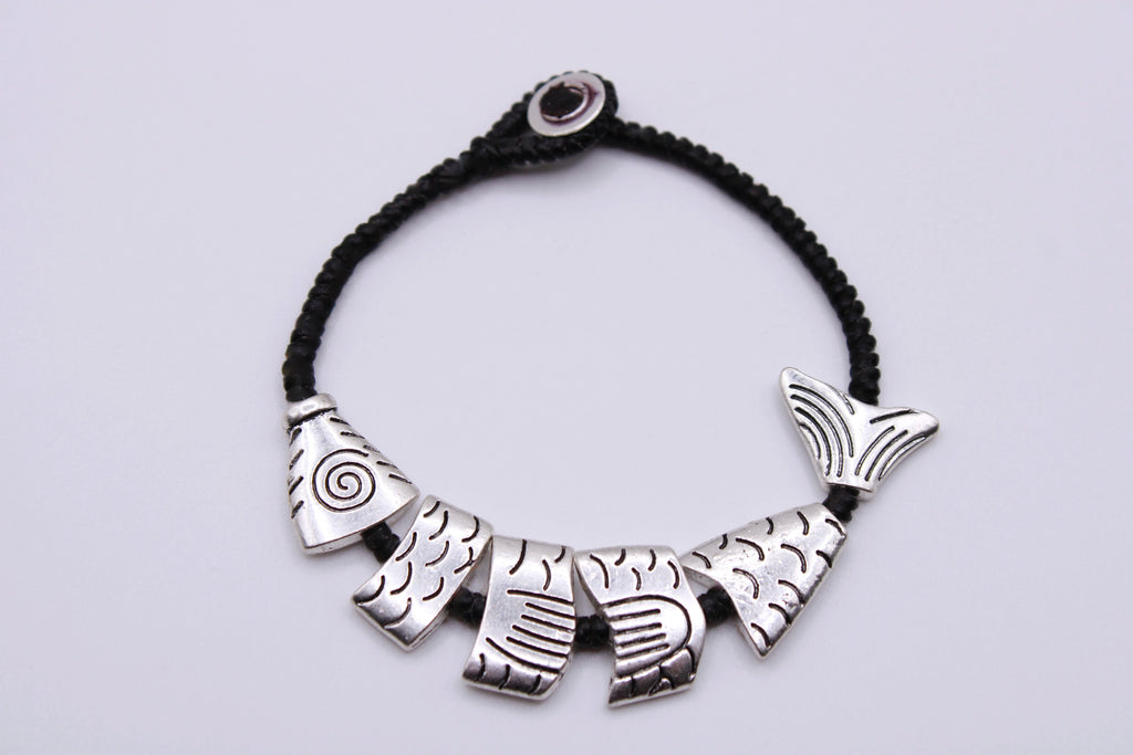 Bracciale Pesce - Bracciale filo cerato Surya