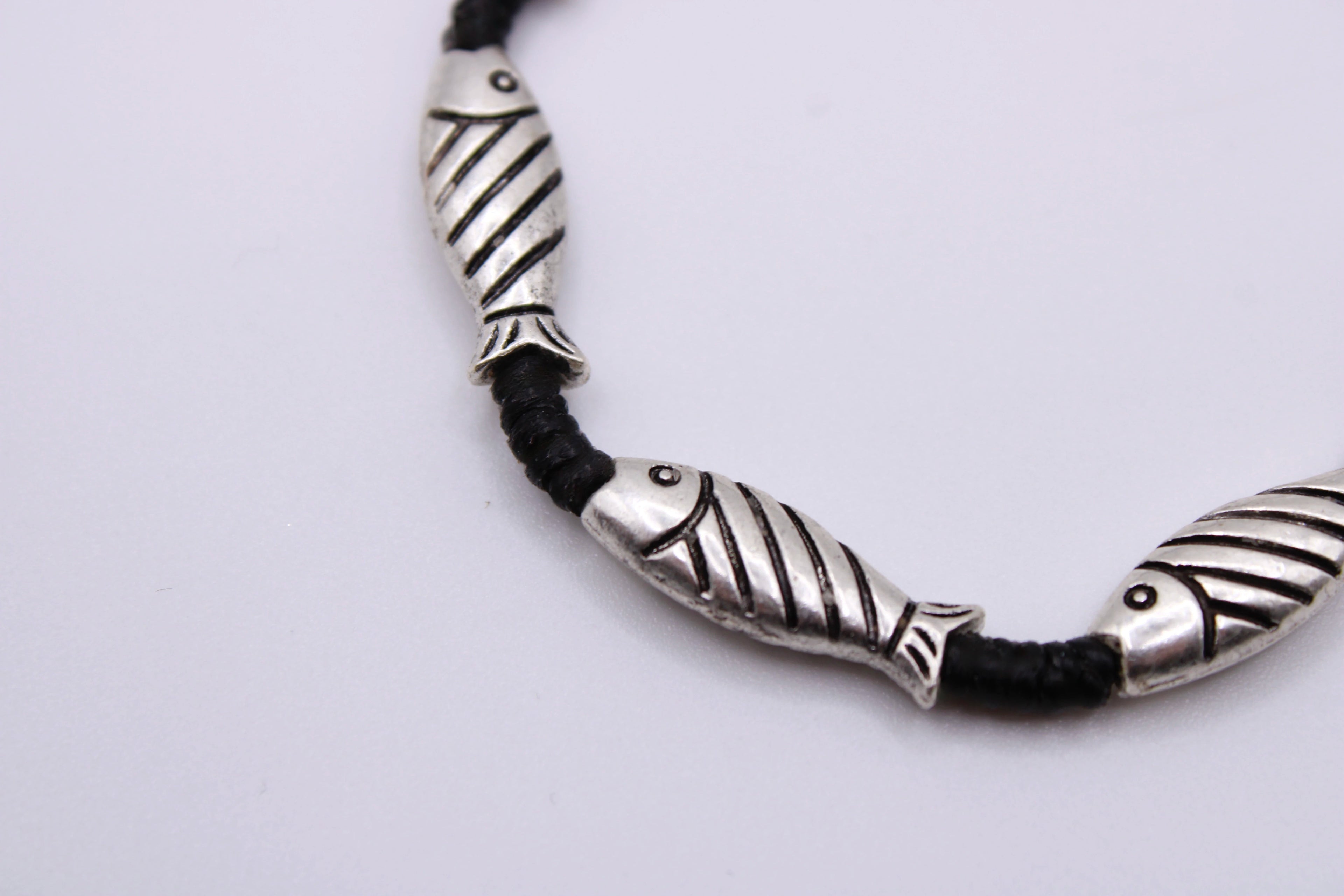Bracciale Pesciolini - Bracciale filo cerato Surya