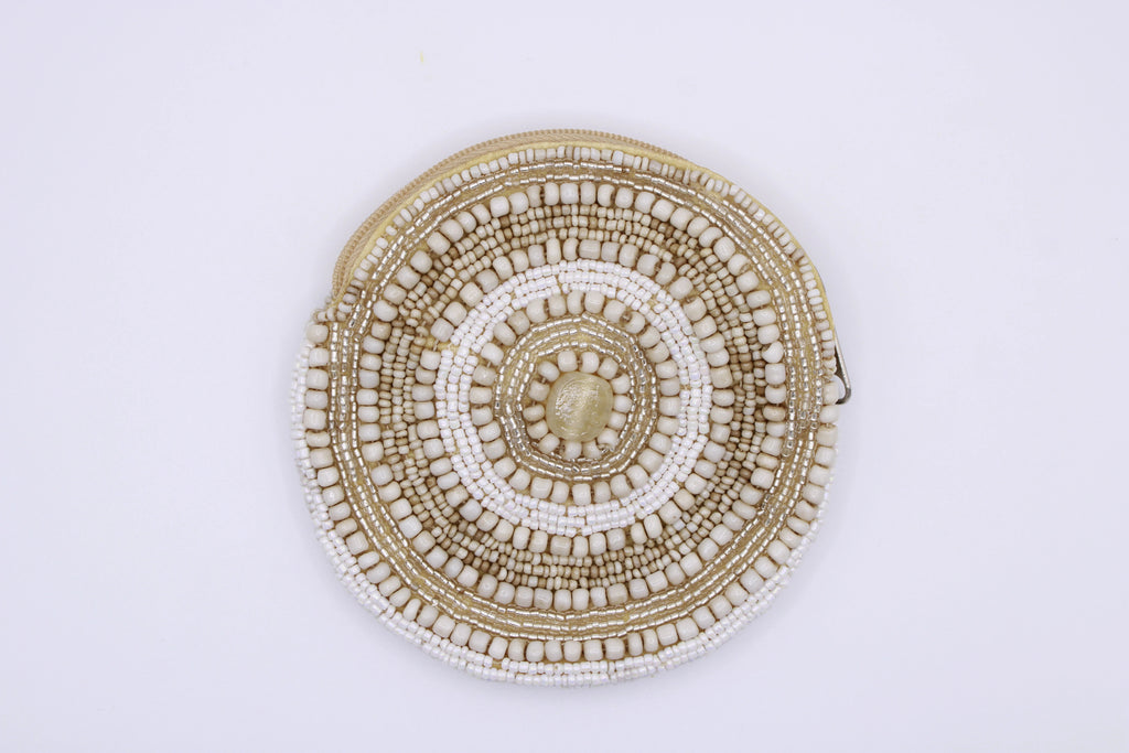 Portamonete - Portamonete in perline design circolare Surya